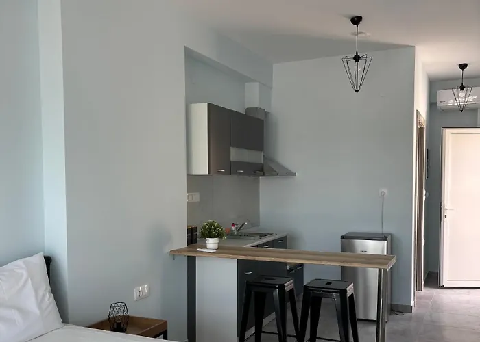 Апартаменты Beachway Luxury A B Неа-Перамос